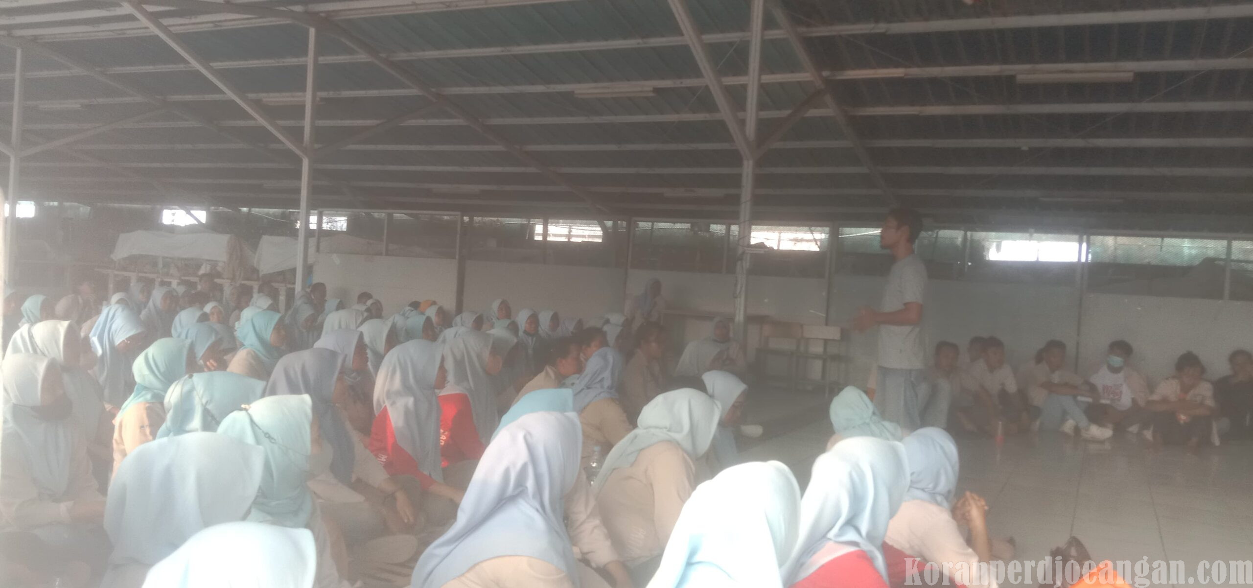 Suasana Konsolidasi Akbar PUK SPAI FSPMI PT TMNN Manufacturing Global Subang. Kamis (7/8/25). Foto: RadhakPesa