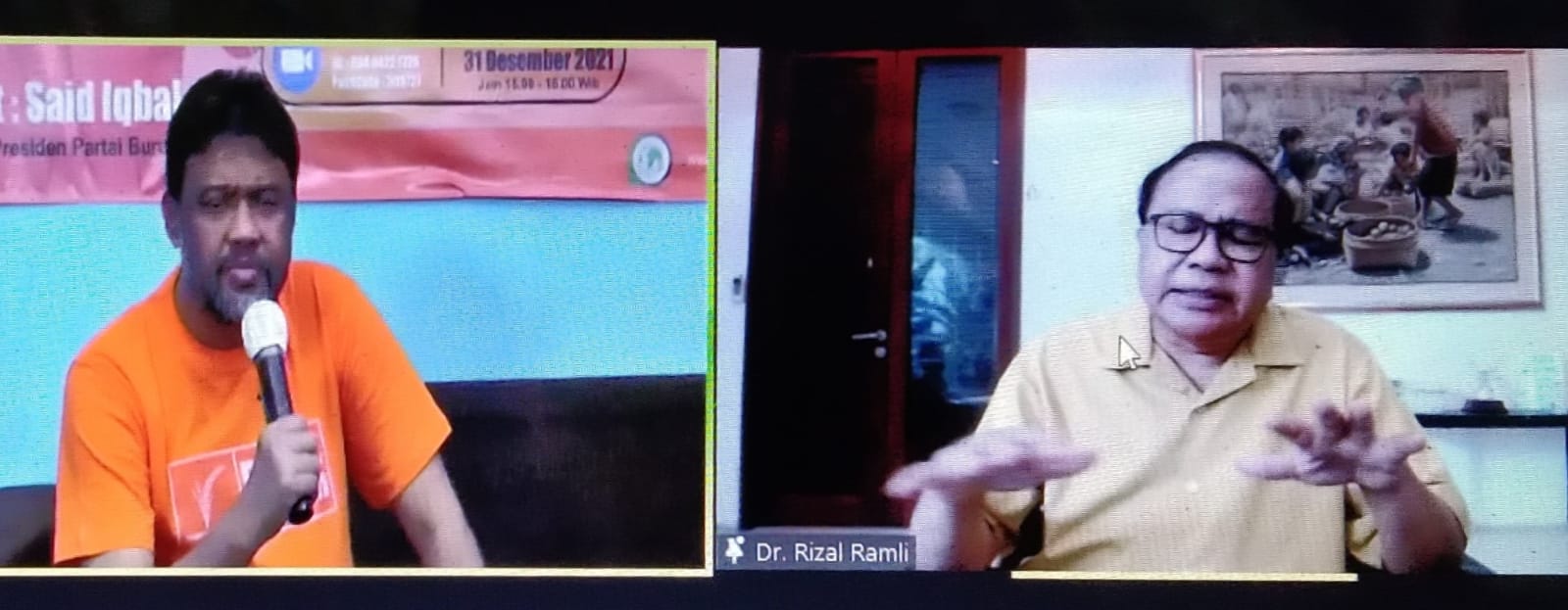 Diskusi Akhir Tahun, Partai Buruh Menyongsong Tahun Politik