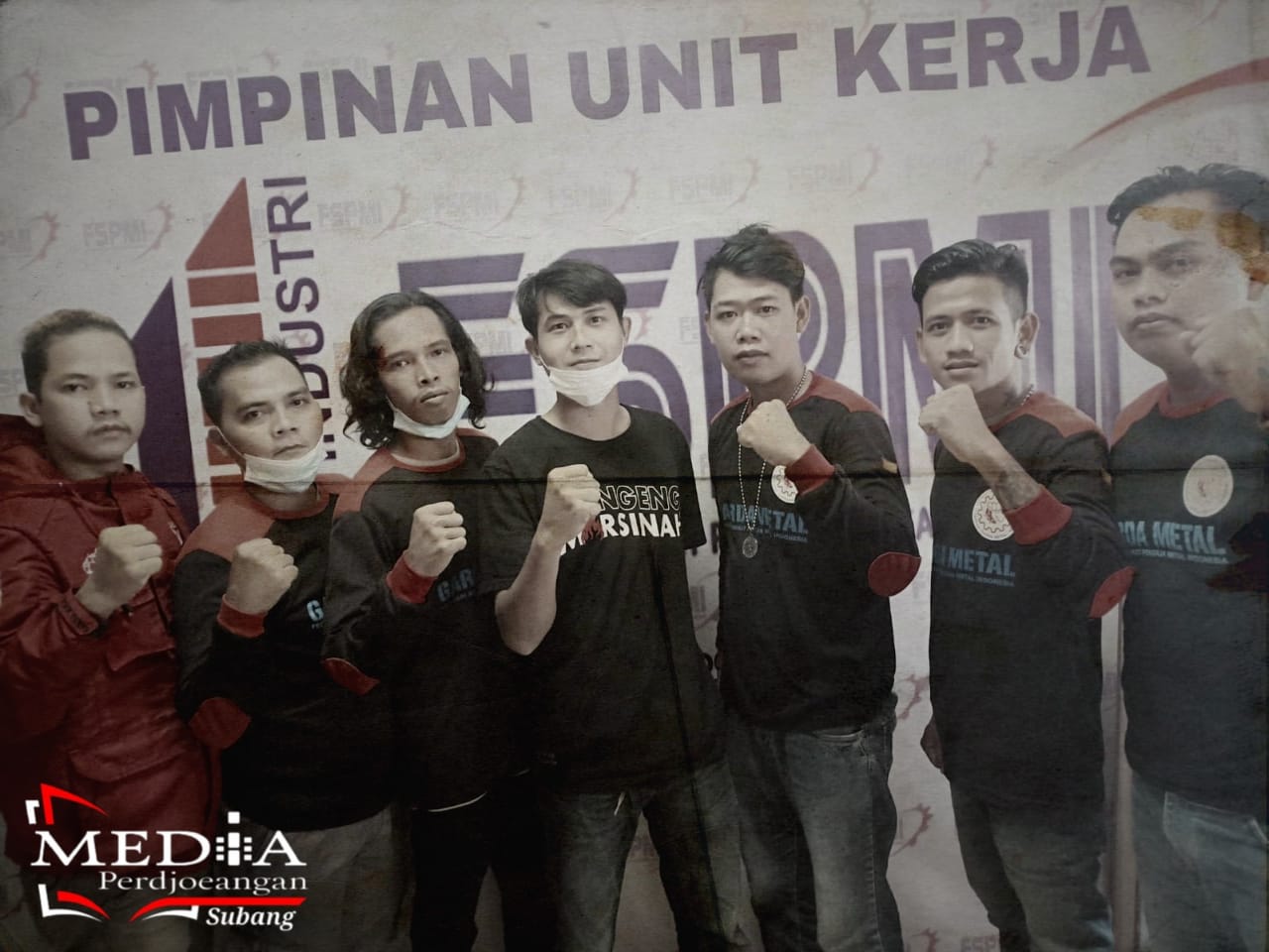 6 Anggota Garda Metal dan Sekretaris PUK SPAI FSPMI PT Pungkook Indonesia One Subang Di Kriminalisasi kan