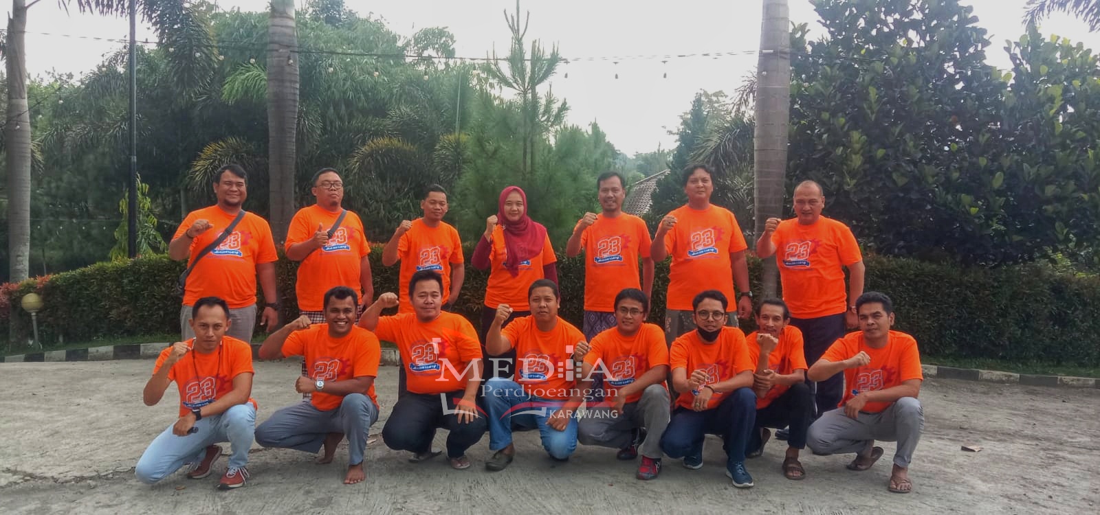 MENYAMBUT MILAD FSPMI YANG KE-23 PC SPAMK FSPMI KARAWANG MENYIAPKAN STRATEGI PERJUANGAN PERGERAKAN UPAH 2022