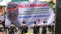 Cabut Permenaker Nomor 2 Terkait Pembayaran JHT, Buruh Sambangi Kantor Kemenakertrans Ida Fauziyah