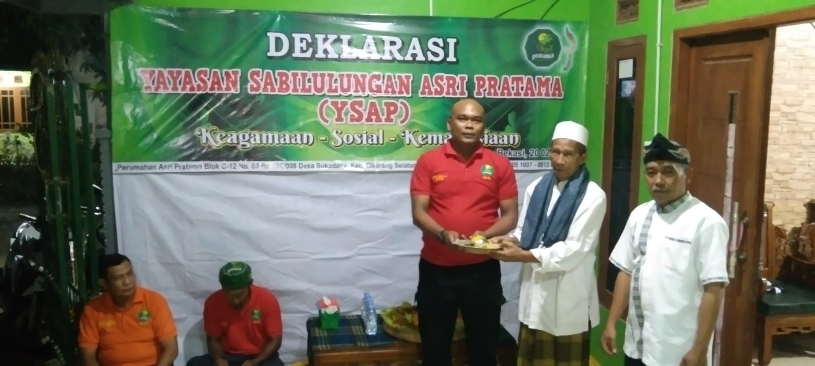 Deklarasi Yayasan Sabilulungan Asri Pratama (YSAP) Untuk Kepentingan Masyarakat