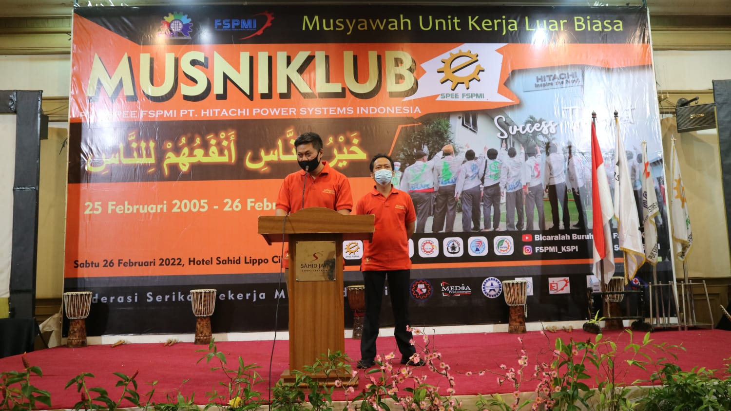Musniklub PUK SPEE FSPMI PT. Hitachi Power Systems Indonesia : Success The Next