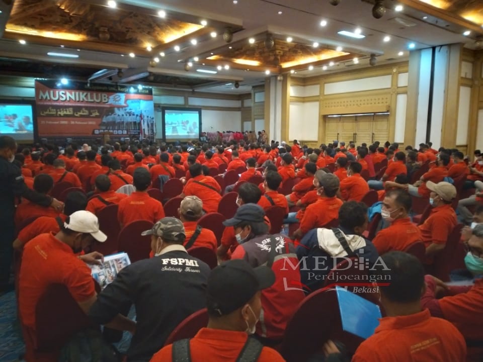 Suasana Haru Dalam Musniklub PUK SPEE FSPMI PT. Hitachi Power Systems Indonesia