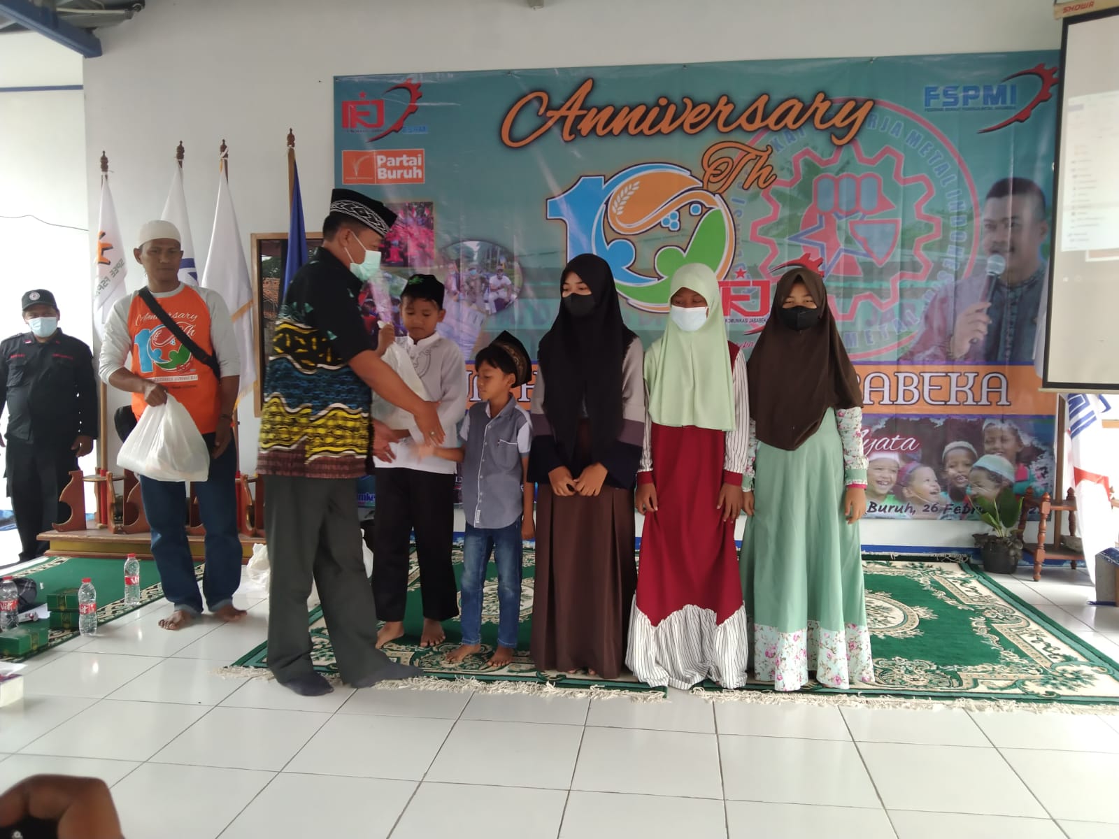 Obon Tabroni Hadiri Anniversary 10 Tahun Forum Komunikasi Jababeka