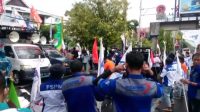 Buruh Geram, Kanwil BPJS Ketenagakerjaan Jateng dan DIY Digeruduk Massa