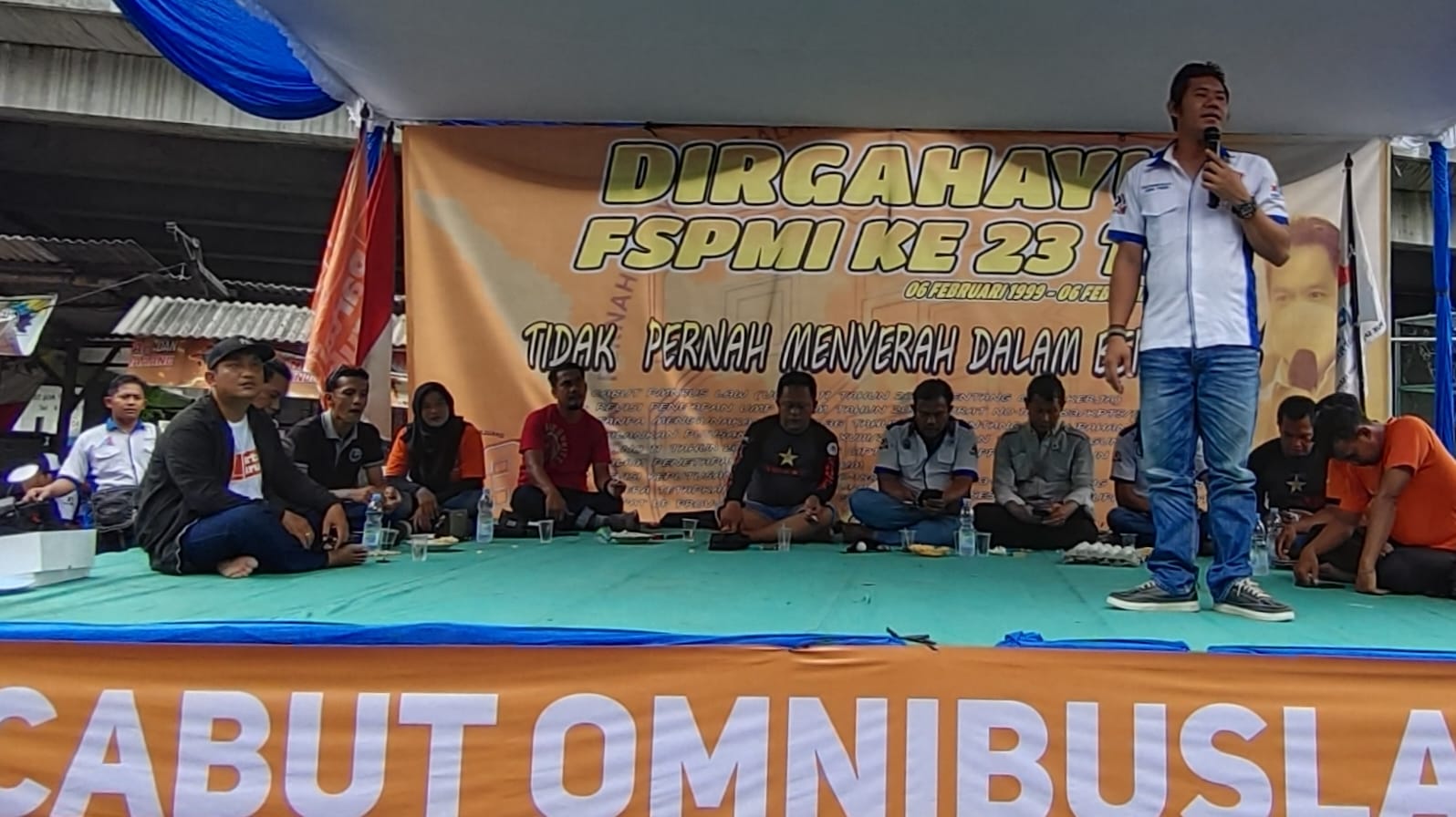 Jasmerah,Doni Ungkapkan Siapa Tokoh dan Bagaimana Sejarah Berdirinya FSPMI Jawa Timur