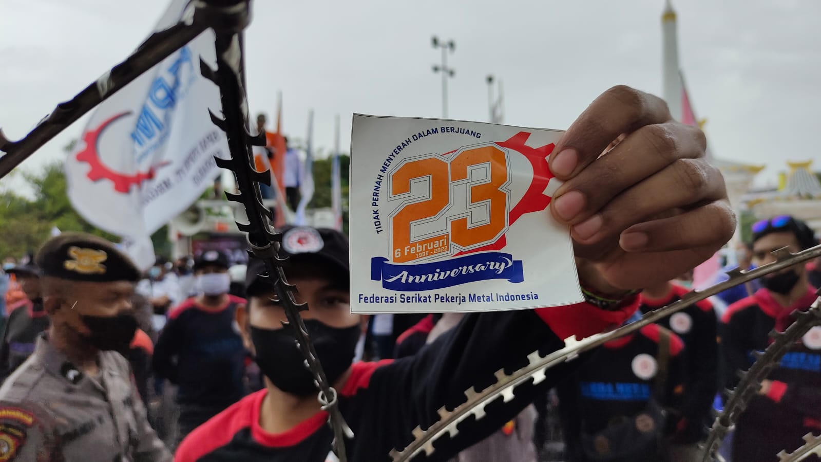 Memperingati HUT Dengan Demonstrasi,Ya FSPMI