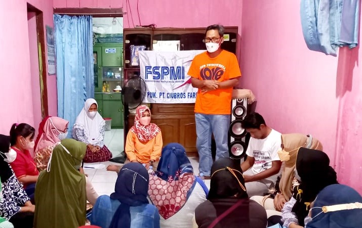 Presiden FSPMI Berkenan Hadir dalam Konsolidasi Anggota PUK SPAI FSPMI PT. Ciubros Farma