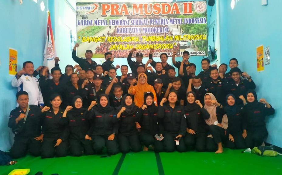 Pra Musda II Garda Metal Mojokerto, Lanjutkan Gerak Roda Organisasi