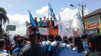 Buruh Aksi Depan DPRD KBB, Tuntut Cabut Permenaker No 2 Tahun 2022