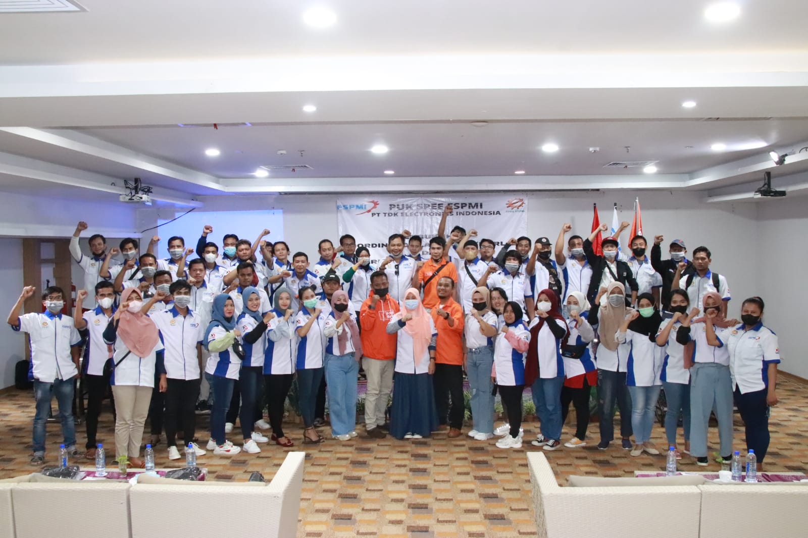 Kompak, Korlap Dan Baper PUK TDK Batam Periode 2022 – 2026 Dukung Agenda Perjuangan FSPMI