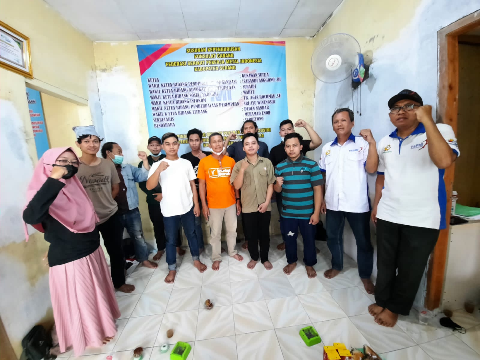 Pasca Musnik III , PUK SPEE FSPMI PT. Infiltraco Murni Gelar Ratin