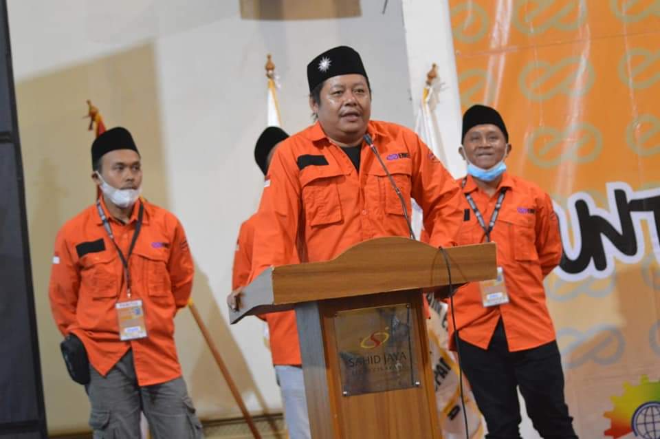 Dalam Musnik 5 PUK SPAMK FSPMI PT. Enkei Indonesia, Ali Nurhamzah Terpilih Sebagai Ketua