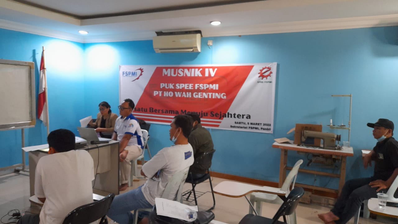 Musnik 4 PUK SPEE FSPMI PT HWG Batam