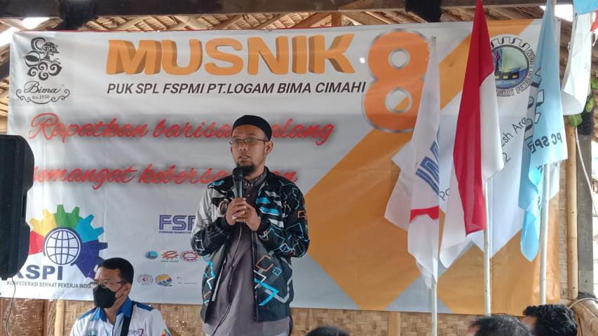 Musnik VIII PUK SPL FSPMI PT. Logam Bima, Ajang Reuni Sekjen DPP FSPMI