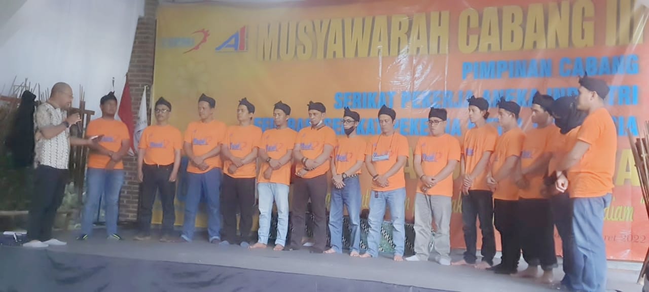 Ini Susunan Personalia Pengurus PC SPAI FSPMI Bandung Raya 2022-2027