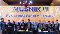 Inilah Susunan Kepengurusan PUK SPAMK FSPMI PT. SAMI JF dalam Musnik 3