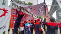 Dirikan Tenda Perjuangan, PUK FSPMI PT. G4S Tolak PHK Sepihak Dirikan Tenda Perjuangan, PUK FSPMI PT. G4S Tolak PHK Sepihak