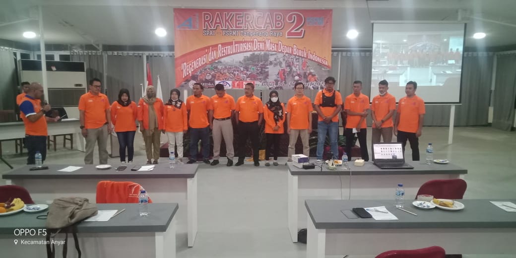 Rapat Kerja Cabang SPAI Tangerang Digelar Di Anyer