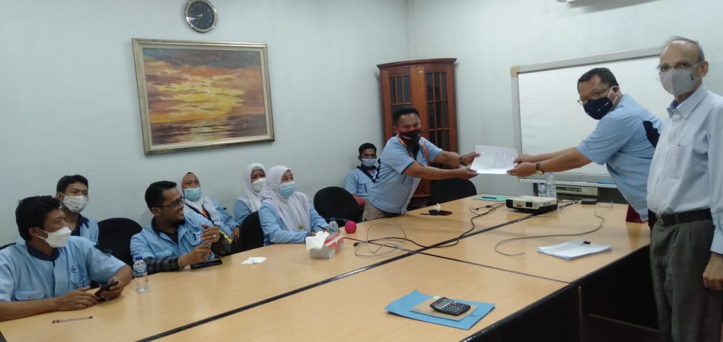 PUK SPEE FSPMI PT. PATCO Sepakati Kenaikan Upah 2022 Sebesar 5 %