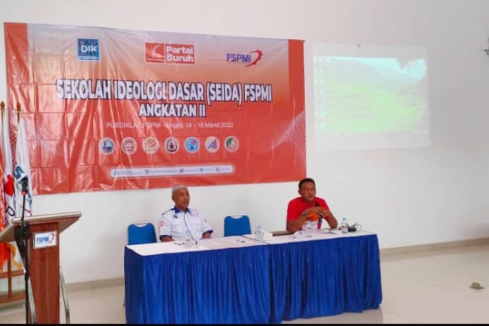 Sekolah Ideologi Dasar FSPMI Angkatan II, Obon Tabroni : Setiap Organisasi Pasti Punya Budaya Khas