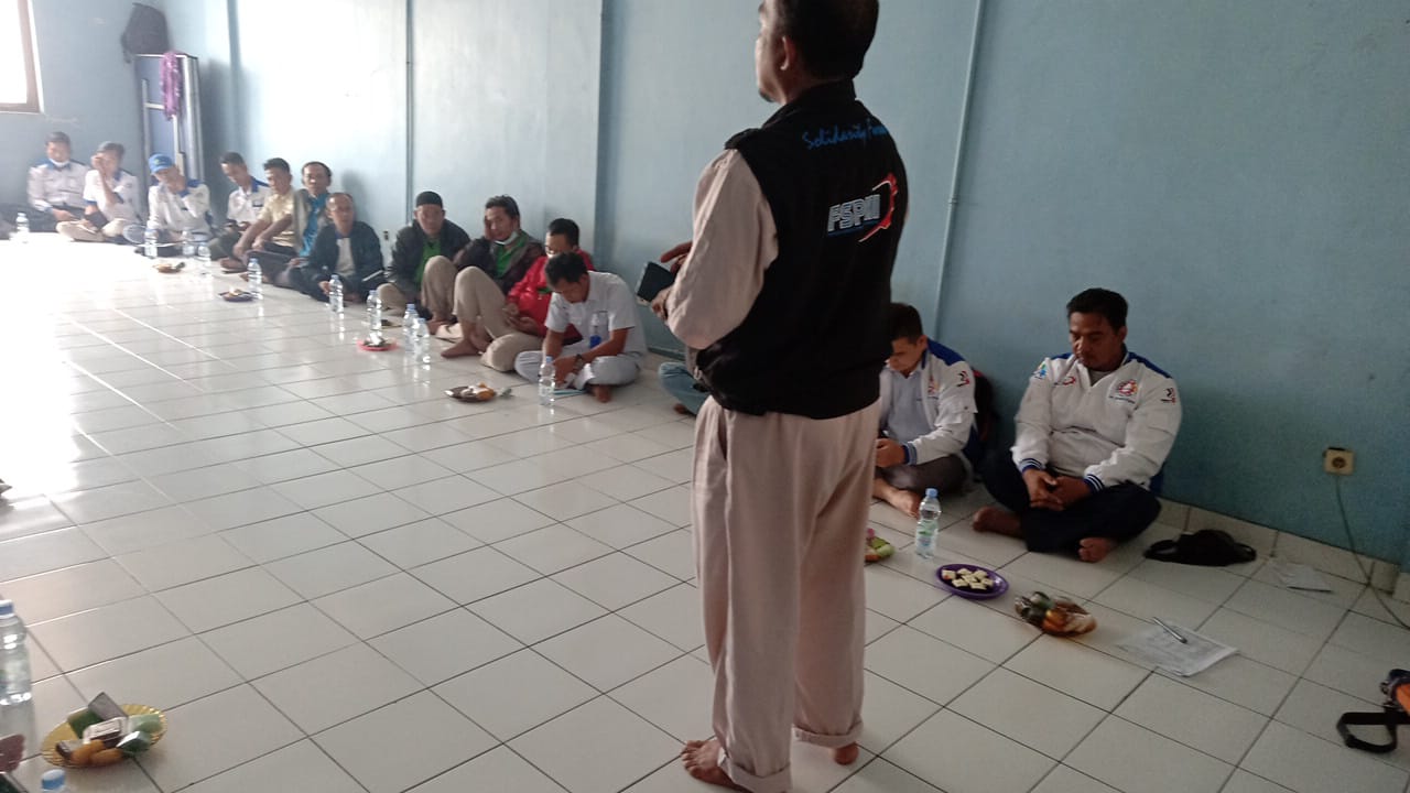 PUK SPAMK FSPMI PT. Sokonindo Automobile hadiri Konsolidasi PP SPAMK Bidang PKB dan Pengupahan