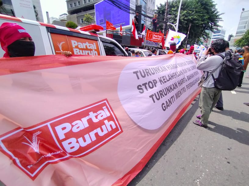 Partai Buruh : Turunkan Harga Minyak Goreng