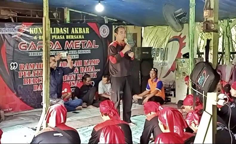 Pangkornas Garda Metal FSPMI Hadiri Konsolidasi Akbar Garda Metal Bekasi