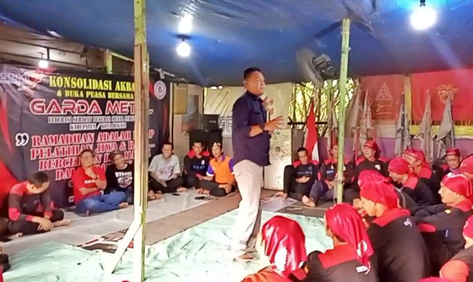 Konsolidasi Garda Metal Bekasi, Obon Tabroni : FSPMI Organisasi Yang Gandrung Terhadap Perubahan