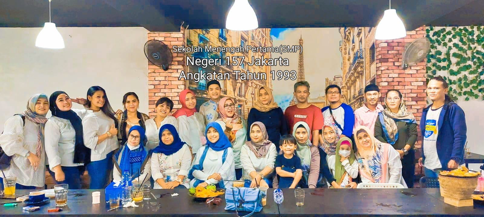 SMPN 157 Jakarta Gelar Reuni Sekaligus Buka Puasa Bersama