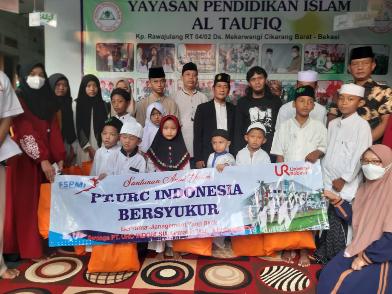 Ramadhan Berkah, PUK SPAI FSPMI PT. URC Berikan Santunan Anak Yatim