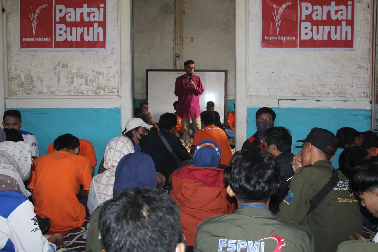 Road Show Kuker DPP FSPMI Ke Bandung Raya: Menangkan Partai Buruh Dan Rebut Kekuasaan