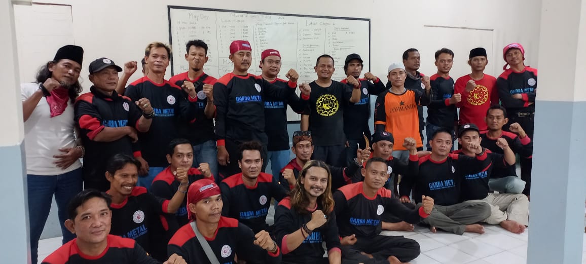 Garda Metal Kota Cilegon Adakan Konsolidasi May Day 2022 Dan Buka Puasa Bersama