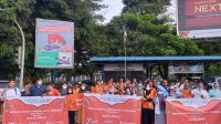 FSPMI Batam Bersama Partai Buruh Gelar Tajil On The Road di Simpang Panbil
