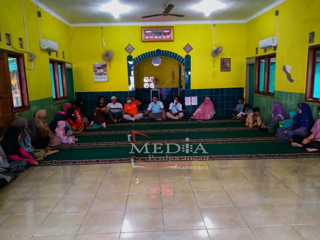 PUK SPAI FSPMI PT. Hagihara West Java Industries Gelar Santunan Anak Yatim Piatu : Dengan Berbagi Kita Pupuk Kekompakan