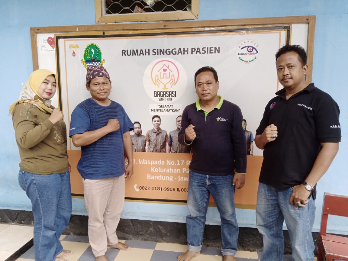 Bidang BPJS & K3 PC SPL FSPMI Bekasi Kunjungi Rumah Singgah Bhagasasi Sehati Kita Bandung