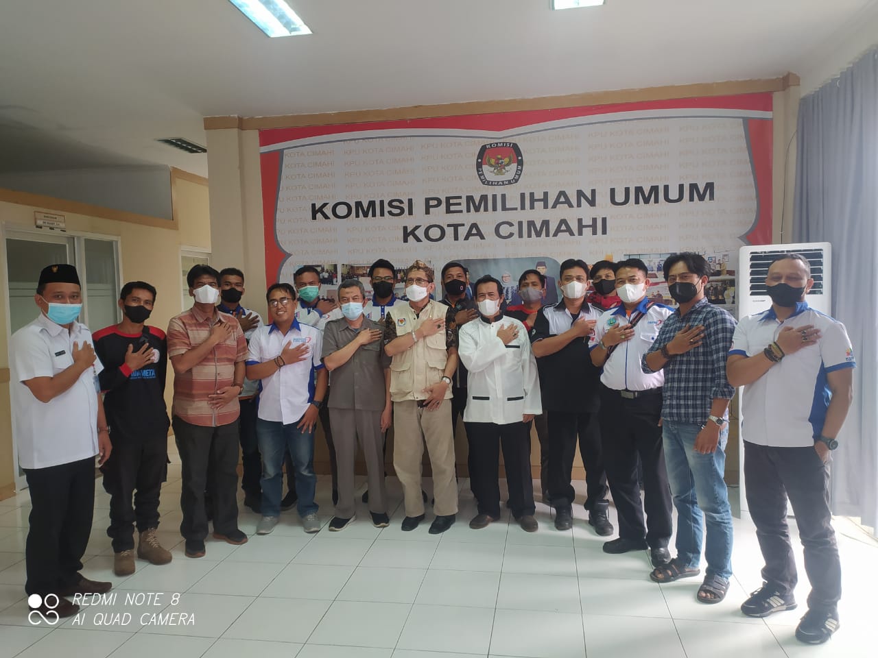 FSPMI Bandung Raya Lakukan Audiensi Dengan KPUD Cimahi