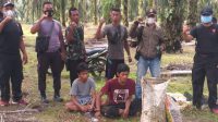 PAM PTPN III KRPPT, Tangkap 2 Pencuri Produksi, 1 Diantaranya Diduga Anak Mandor Deres