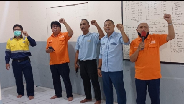 Konsolidasi Organisasi, Sekjen PC SPL FSPMI Kota Cilegon : Tidak Ada Lagi Perdebatan, Kita Harus Berpolitik