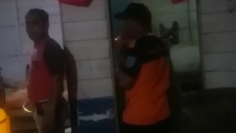 KaPam PTPN III (Persero) KRPPT Dampingi Sat Narkoba  Polres Labuhanbau Geledah Rumah Hermanto