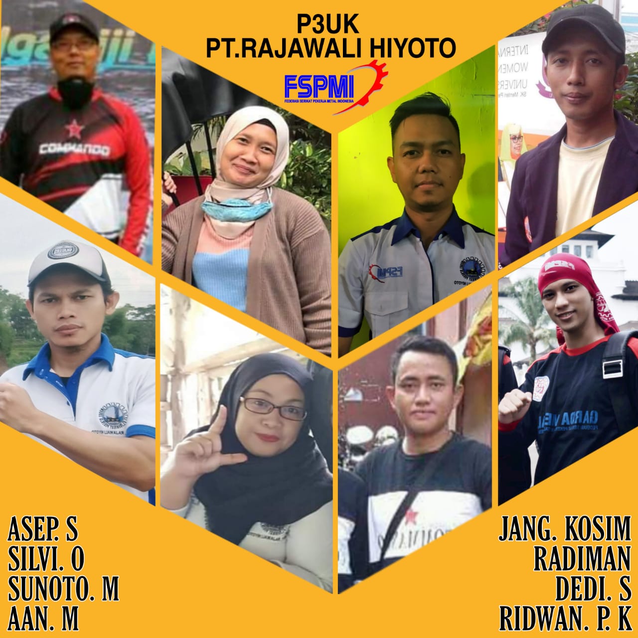 Panitia Siap Gelar Pemilihan Ketua PUK SPL FSPMI PT. Rajawali Hiyoto
