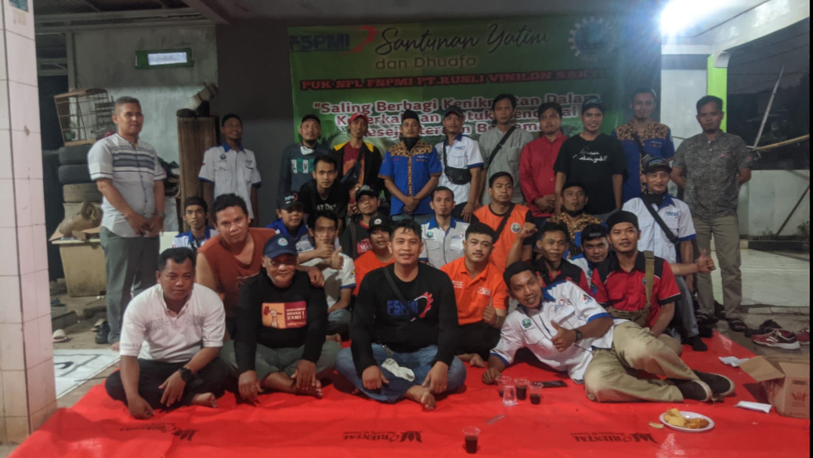 PUK SPL PT RVS Gelar Santunan On The Road