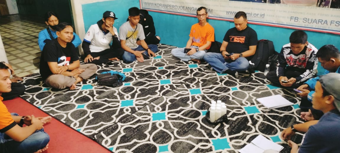 PC Dan PUK SPAI FSPMI Bandung Raya Gelar Rapat Persiapan May Day