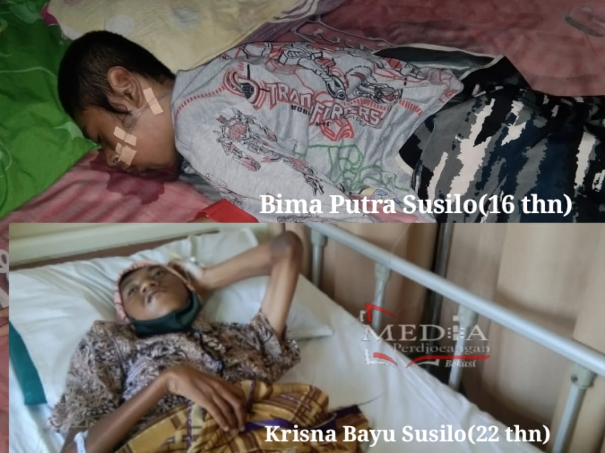 Jamkeswatch Bekasi Temukan Dua Bersaudara yang Bertahan Hidup di Pembaringan