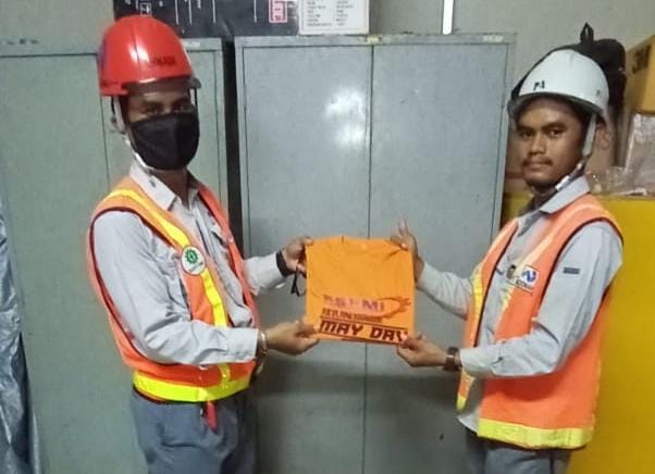 Begini Persiapan PUK SPL FSPMI PT. Indonakano Demi Suksesnya Aksi Peringatan May Day 2022