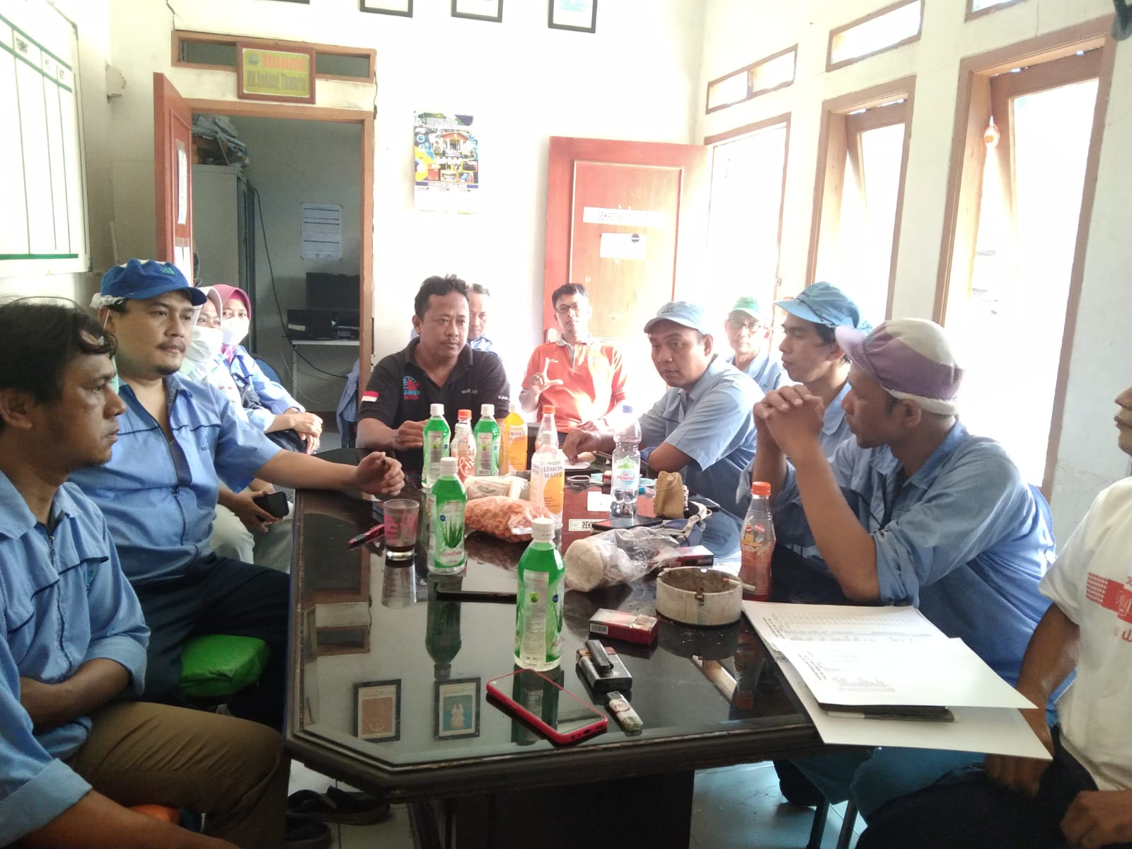 PUK SPL FSPMI PT. Marsol Lakukan Koordinasi Pemantapan May Day Fiesta 2022