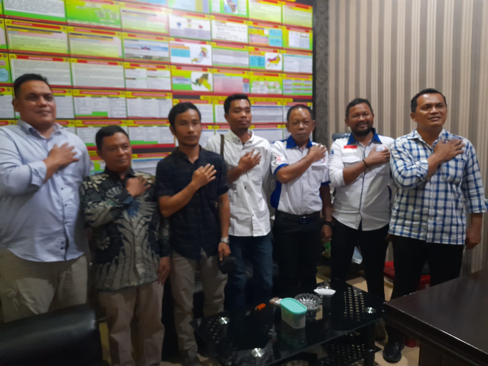PC SPPK FSPMI Labuhanbatu, Audensi ke Kapolres Labuhanbatu