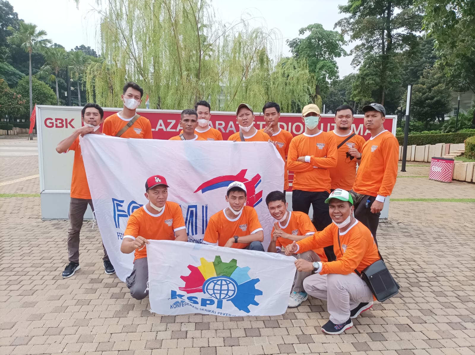 PUK SPL FSPMI PT. Yamaha Motor Mold Indonesia Bersyukur Bisa Ikuti Rangkaian May Day Fiesta