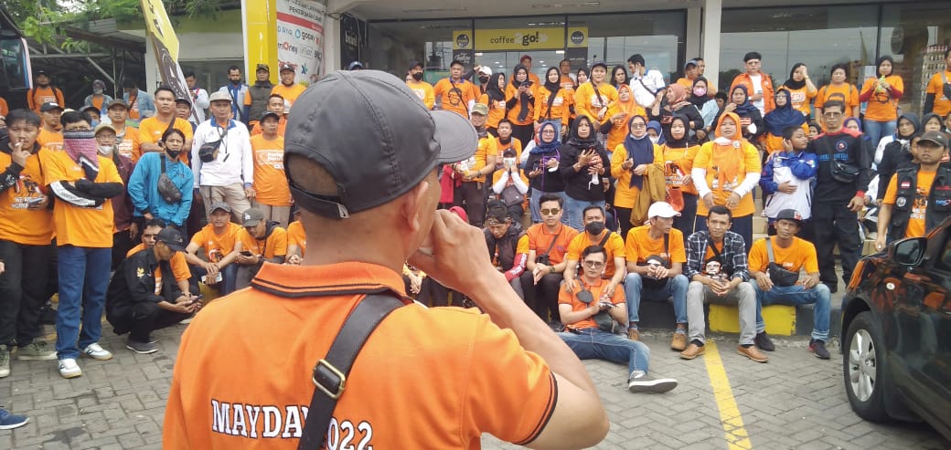 FSPMI Bandung Raya Hadiri May Day Fiesta di GBK